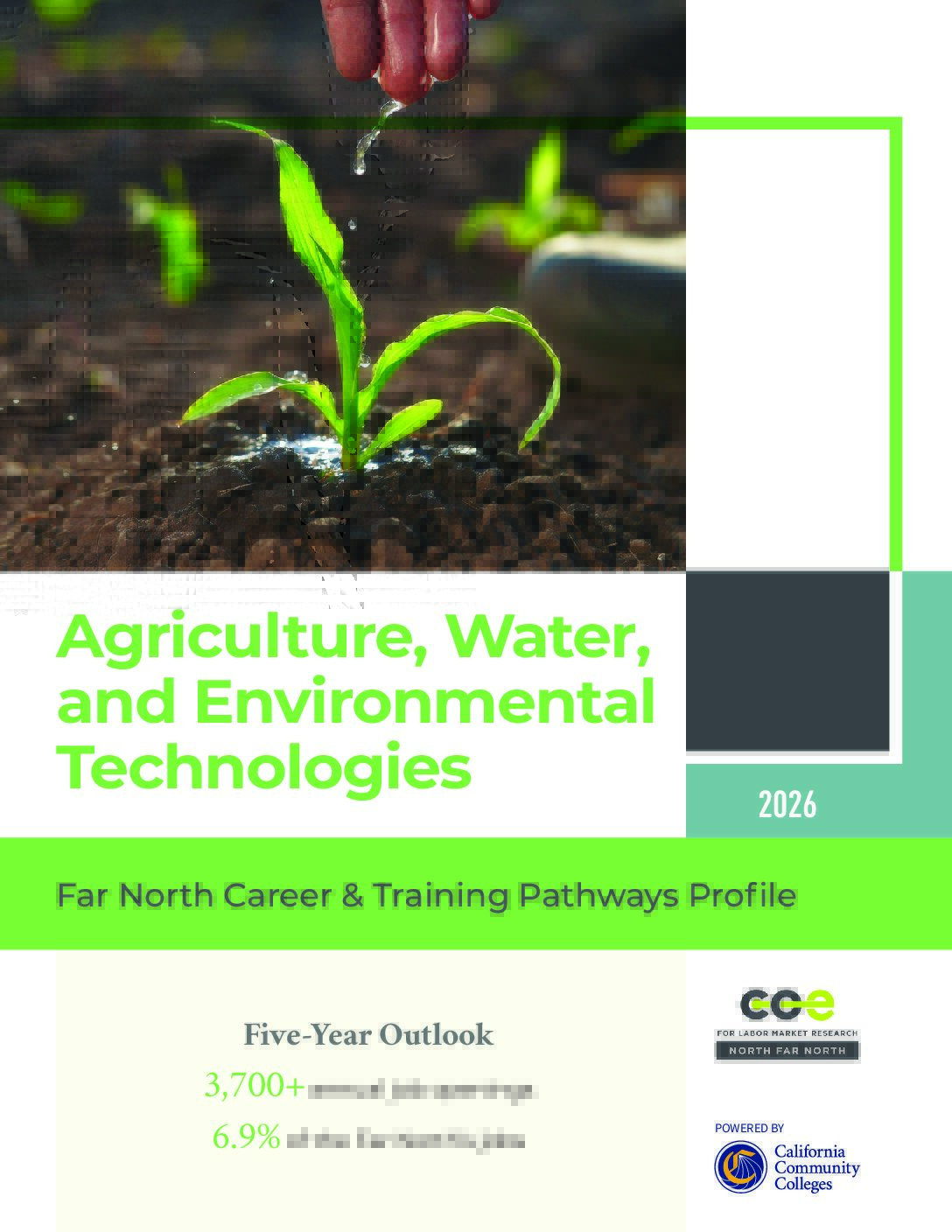 Agriculture, Water, and Environmental Technologies Career & Training Pathways Profile
