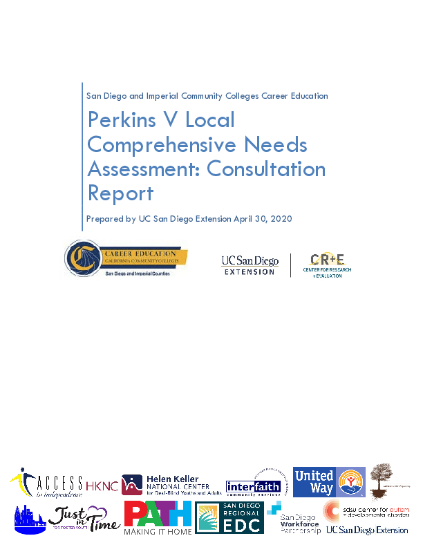 Perkins V Local Comprehensive Needs Assessment