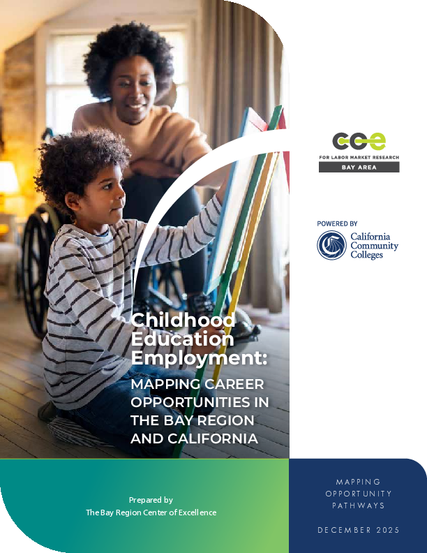 Childhood Education Employment: Mapping Career Opportunities in the Bay Region and California