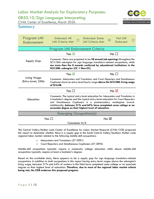 Interpreters, Translators, Court Reporters and Simultaneous Captioners