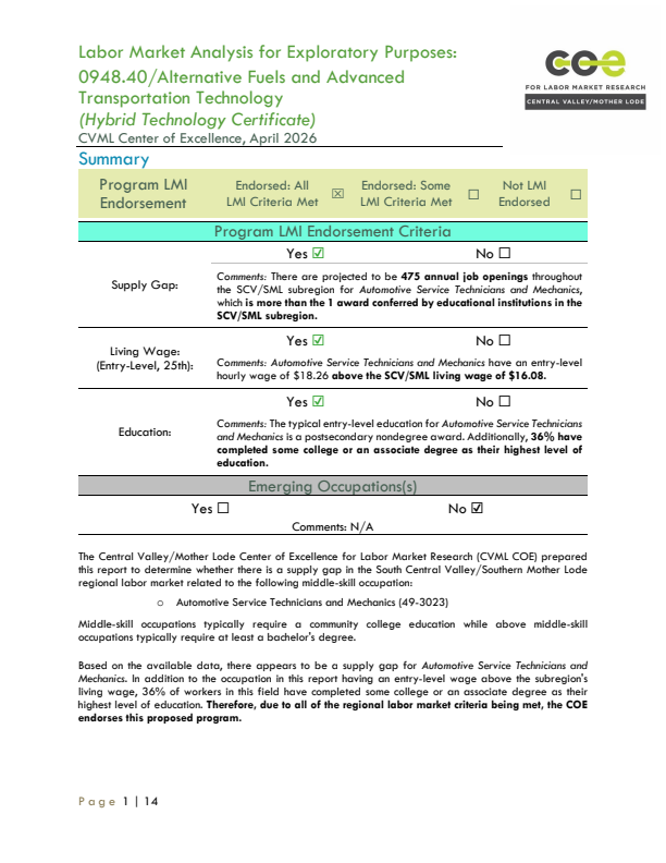 Automotive Service Technicians and Mechanics