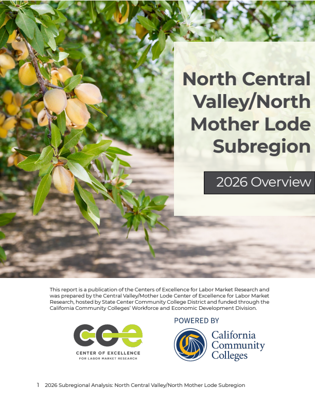Central Valley/Mother Lode Subregional North Report