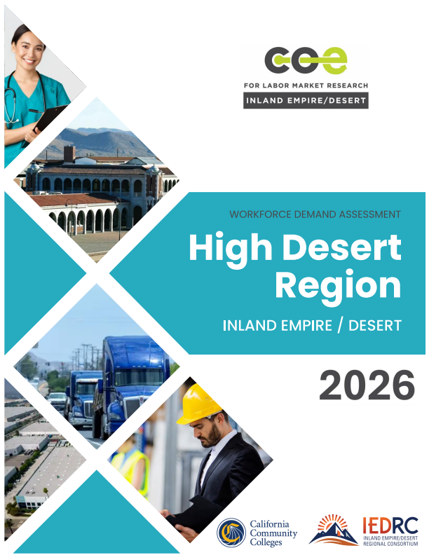 2026 IE/D Subregional Workforce Demand Assessment – High Desert