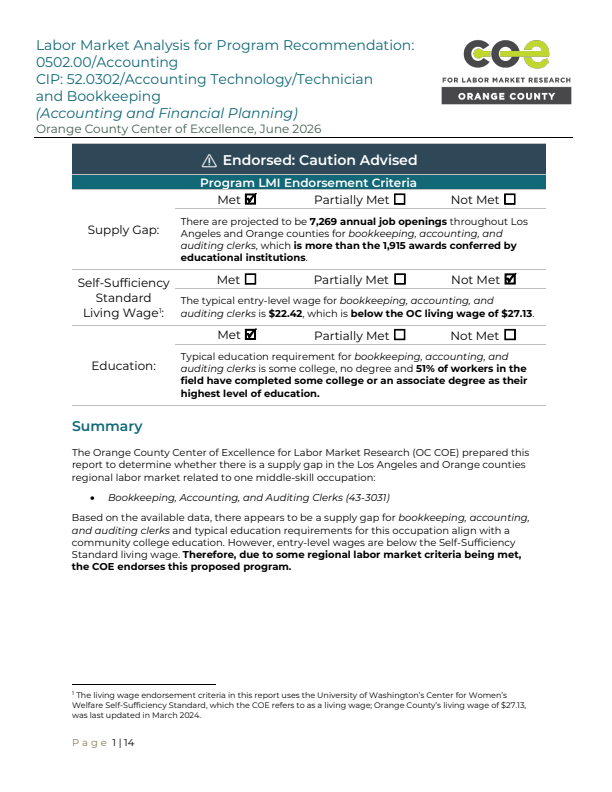 Bookkeeping, Accounting, and Auditing Clerks