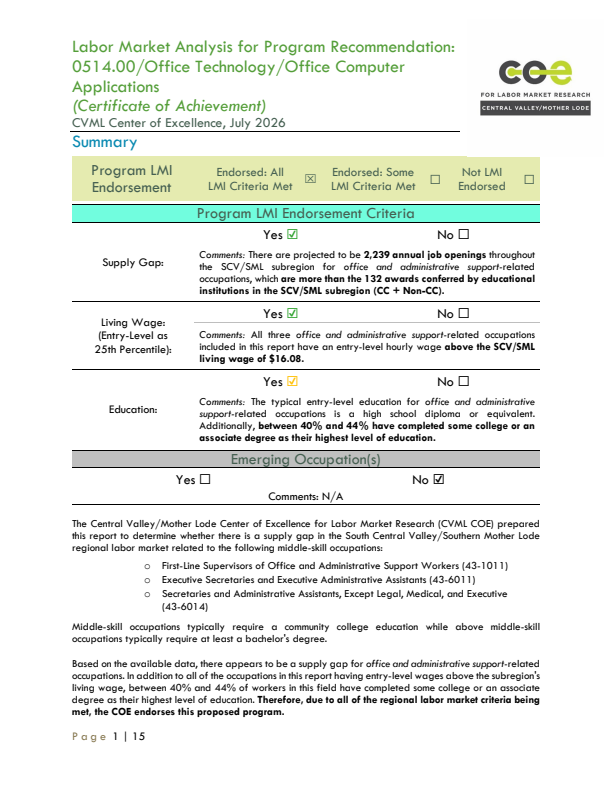 Secretaries and Administrative Assistants