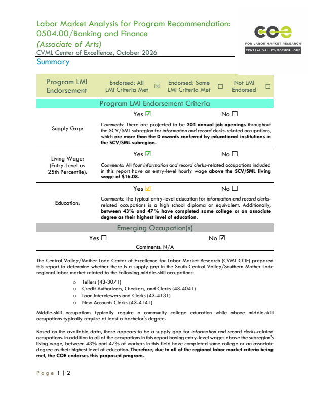 Information and Records Clerks